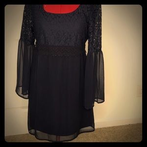 Navy blue dress by Charlotte Russe